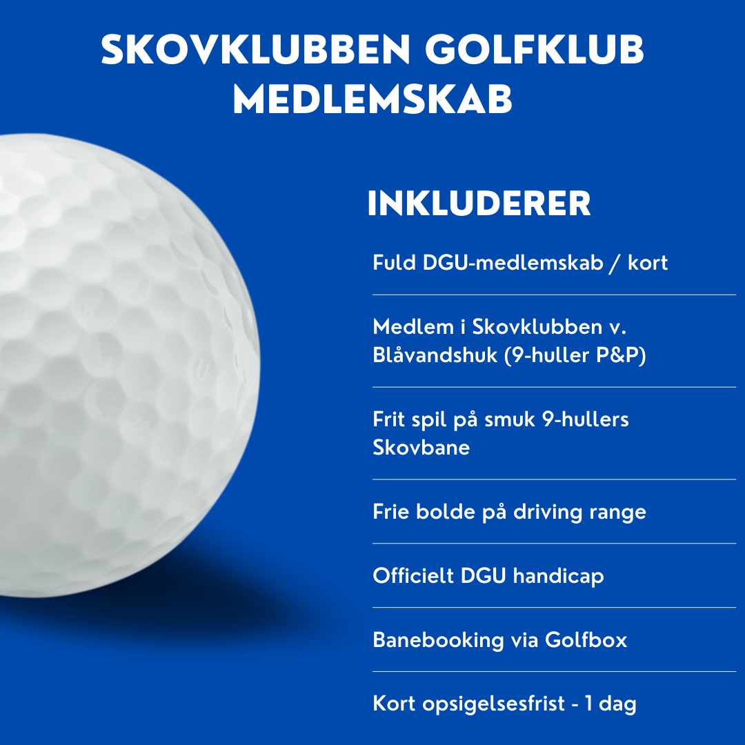 3. Skovbanen Medlemskab Senior (20 år og op)